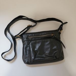 Black crossbody purse